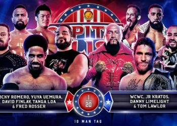 Se anuncian cuarto nuevas luchas para NJPW Capital Collision