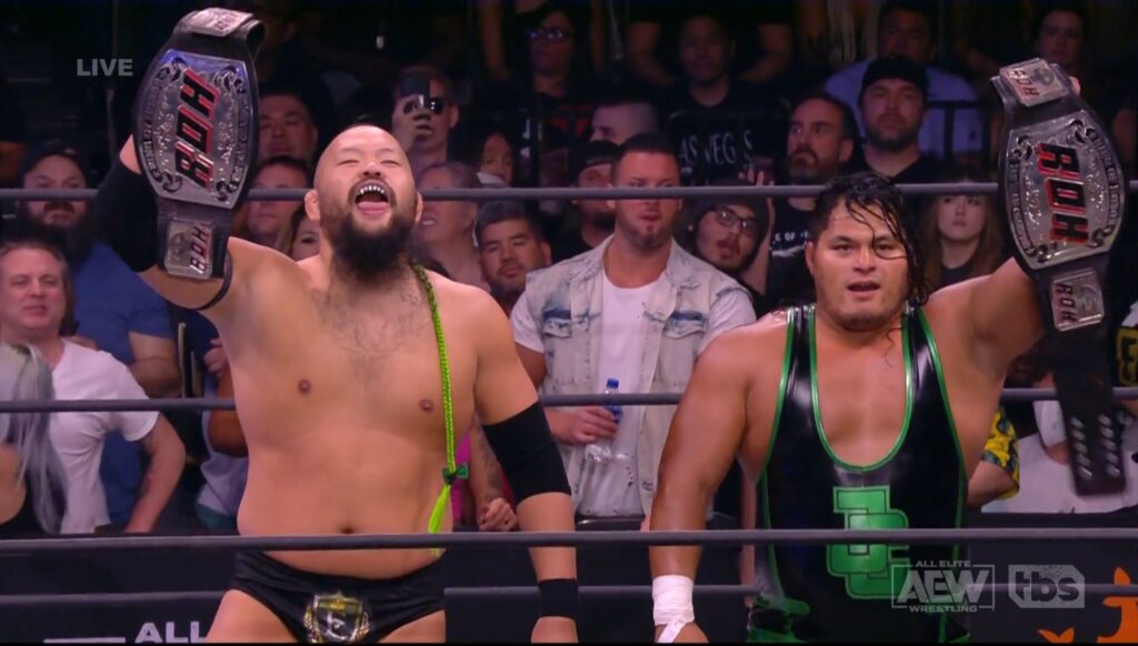 FTR retienen los Campeonatos Mundiales por Parejas de ROH y son atacados por Great-O-Khan y Jeff Cobb