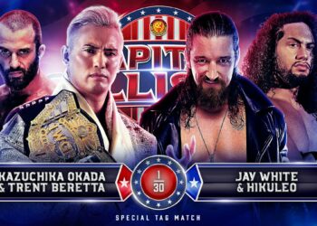 Kazuchika Okada y Jay White estarán en NJPW Capital Collision