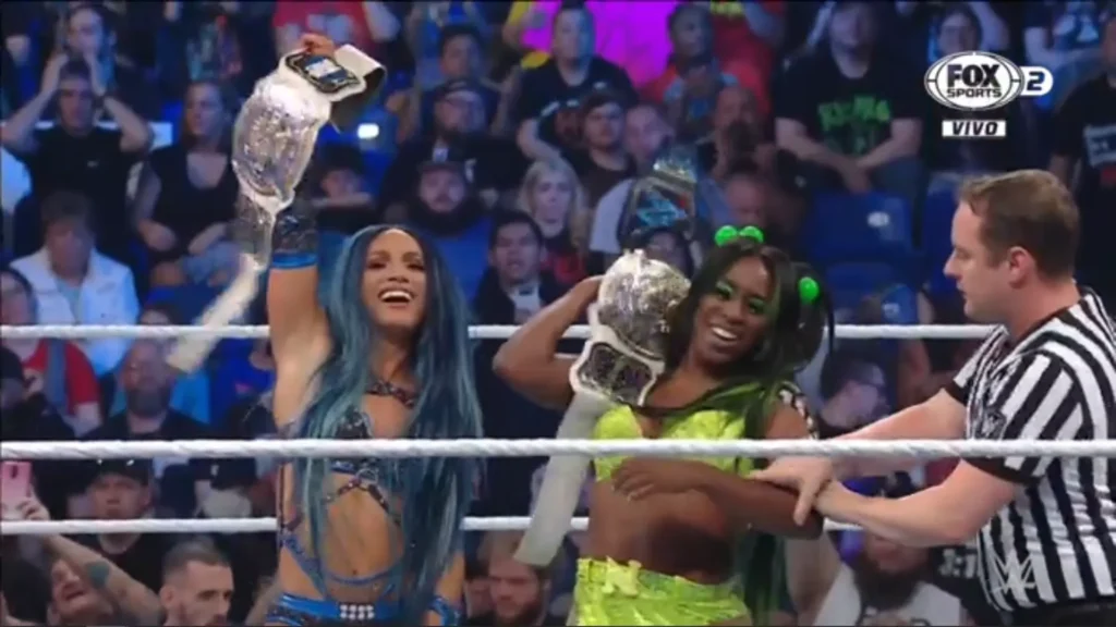 Sasha Banks y Naomi retienen los Campeonatos Femeninos por Parejas de WWE tras vencer a Natalya y Shayna Baszler