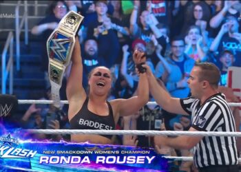 Ronda Rousey se convierte en la nueva Campeona Femenina de SmackDown en WrestleMania Backlash 2022