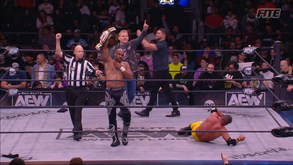 Scorpio Sky retiene el Campeonato de TNT tras vencer a Frankie Kazarian en AEW Rampage