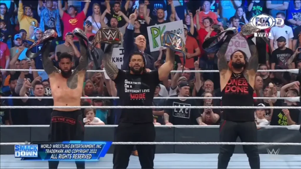 The Usos se convierten en Campeones Indiscutidos por Parejas de WWE