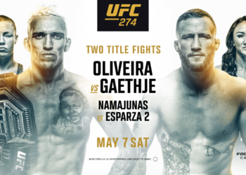 Conoce las apuestas para UFC 274