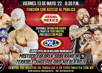 Resultados CMLL Viernes Espectacular 13 de mayo de 2022
