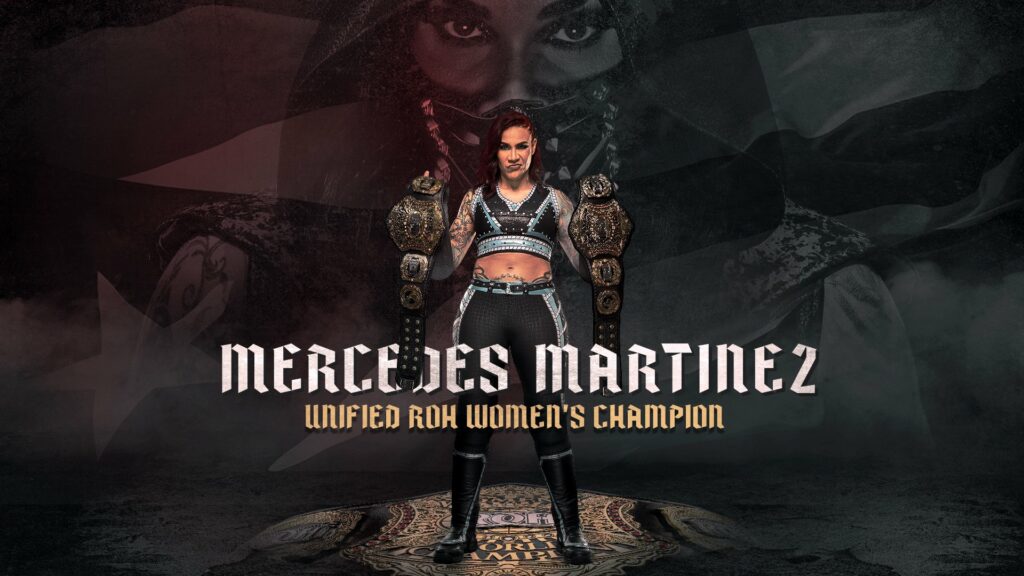 Mercedes Martinez se convierte en Campeona Mundial Femenina Indiscutida de ROH