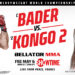 Resultados Bellator 280: Bader vs. Kongo 2 Resultados Bellator 280: Bader vs. Kongo 2