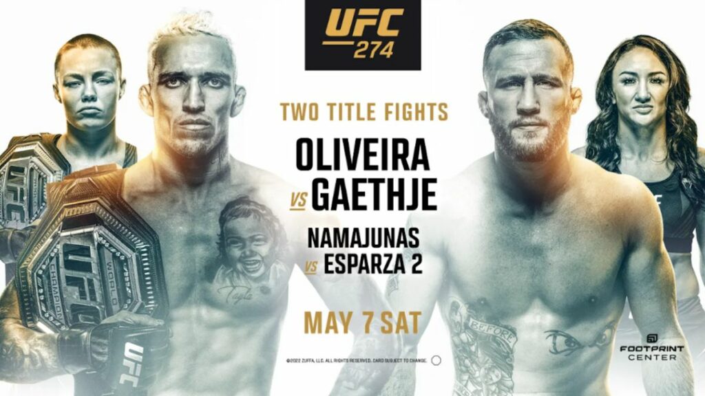 Resultados UFC 274: Oliveira vs. Gaethje