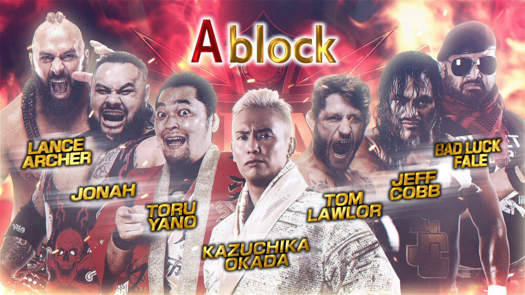 NJPW anuncia los bloques del G1 Climax 32