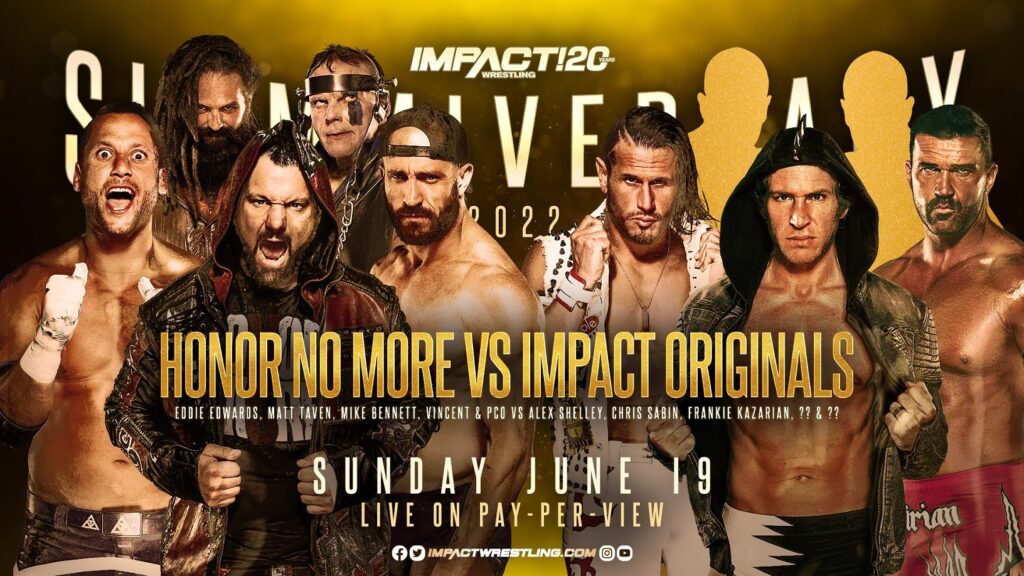 Posible orden de los combates de IMPACT Slammiversary 2022