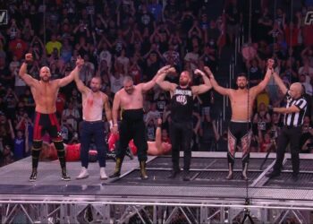 Blackpool Combat Club se alza con la victoria en AEW Dynamite Blood and Guts 2022