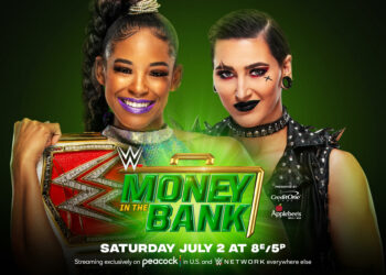 Bianca Belair defenderá el Campeonato Femenino de RAW contra Rhea Ripley en WWE Money in the Bank 2022