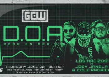 Cartelera GCW Dead On Arrival: Joey Janela, Blake Christian, Alex Shelley y más