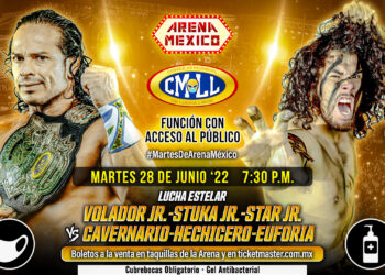 Resultados CMLL Martes de Arena México 28 de junio de 2022
