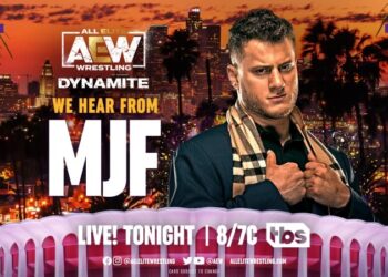 MJF hablará esta noche en Dynamite en mitad de su conflicto con AEW