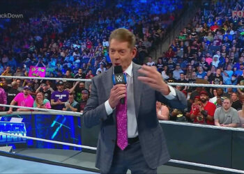 Reacción en backstage a la promo de Vince McMahon en SmackDown