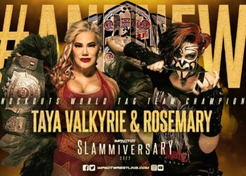 Rosemary y Taya Valkyrie ganan el Campeonato Mundial por Parejas de Knockouts en IMPACT Slammiversary 2022