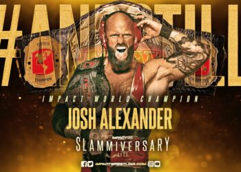 Josh Alexander retiene el Campeonato Mundial de IMPACT en Slammiversary 2022