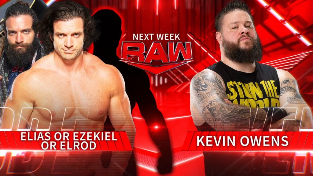 WWE anuncia un combate para el show de RAW del 27 de junio