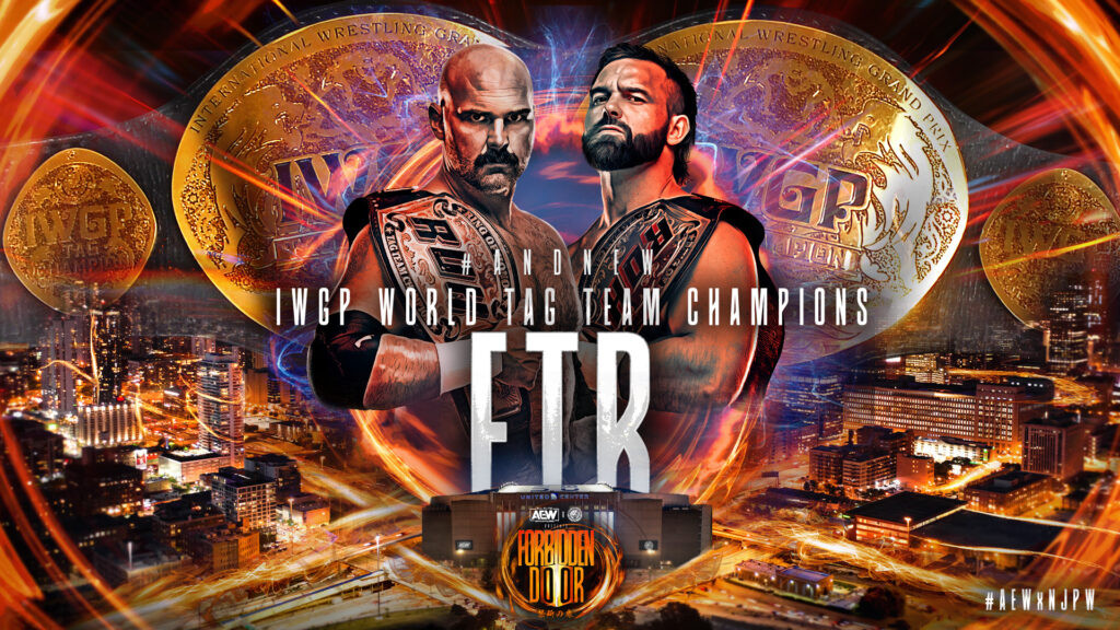 FTR ganan el Campeonato por Parejas de IWGP en AEW x NJPW Forbidden Door
