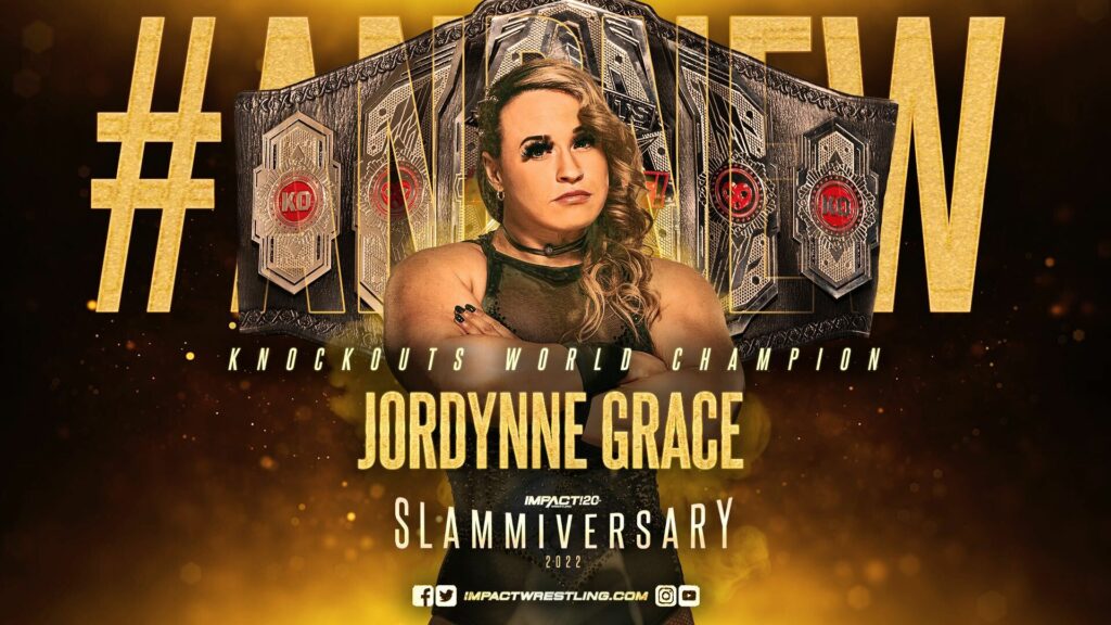 Jordynne Grace gana el Campeonato Mundial de Knockouts de IMPACT Slammiversary 2022