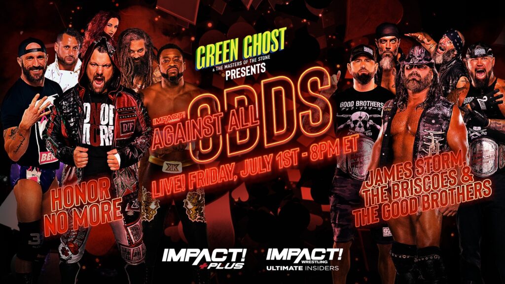 Se confirman tres luchas para IMPACT Against All Odds 2022