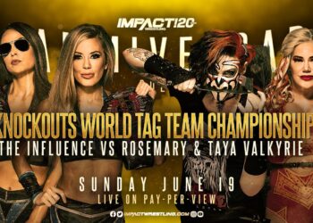 The Influence enfrentarán a Rosemary y Taya Valkyrie en IMPACT Slammiversary 2022