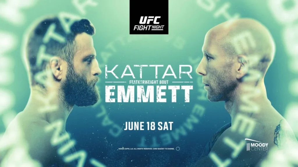 Resultados UFC Austin: Kattar vs. Emmett