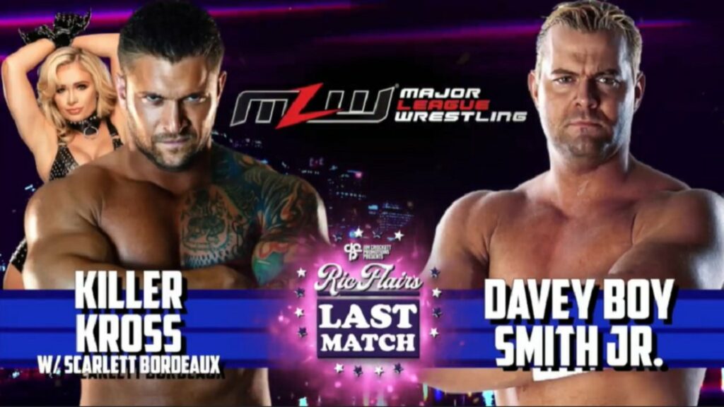 Killer Kross y Davey Boy Smith Jr. lucharán en el evento de retiro de Ric Flair