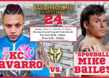 Cartelera Warrior Wrestling 24: Mike Bailey, Davey Richards, Fuego del Sol y más