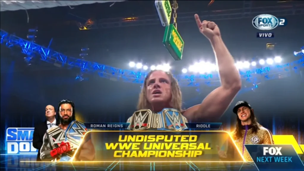 Riddle se convierte en retador del Campeonato Universal Indiscutido de WWE de Roman Reigns