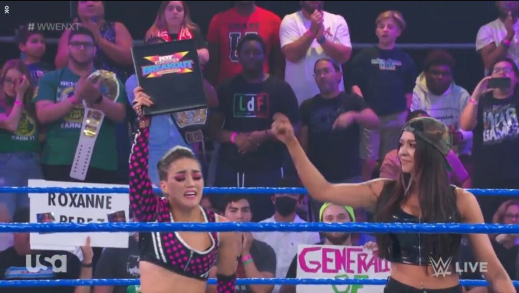 Roxanne Perez gana el NXT Women's Breakout Tournament 2022