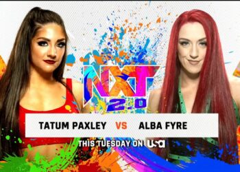 Se añaden más combates a la cartelera del show de NXT 2.0 del 7 de junio