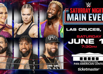 Cartelera WWE Live Las Cruces Saturday Night's Main Event 11 de junio de 2022