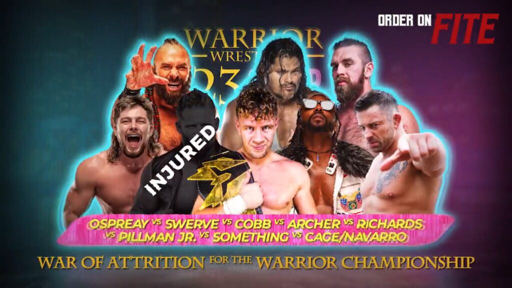 Resultados Warrior Wrestling 23: Will Ospreay, Athena, Swerve Strickland y más