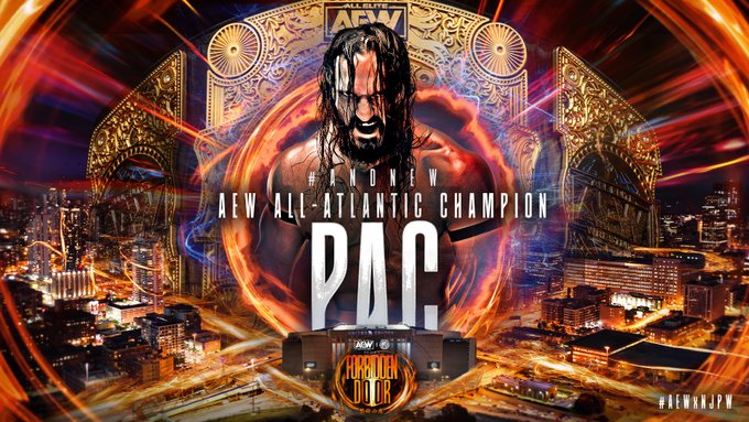 PAC se convierte el primer campeón All-Atlantic en AEW x NJPW Forbidden Door