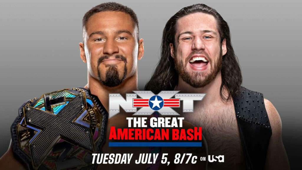 Cartelera WWE NXT The Great American Bash 2022 actualizada