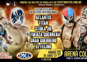 Resultados CMLL Sábado de Coliseo 11 de junio de 2022
