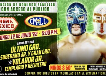 Resultados CMLL Domingo Familiar 12 de junio de 2022