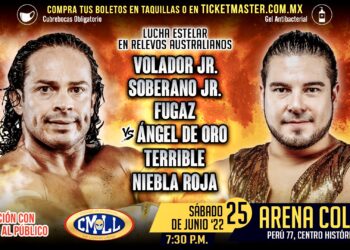 Resultados CMLL Sábado de Coliseo 25 de junio de 2022