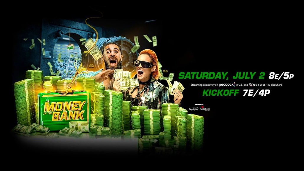 WWE presenta el nuevo cartel para Money in the Bank 2022