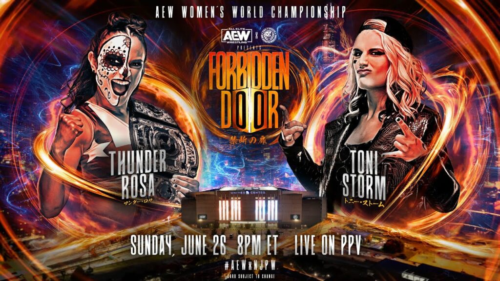 Apuestas AEW x NJPW Forbidden Door: Thunder Rosa vs. Toni Storm