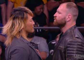 AEW criticada por el segmento entre Hiroshi Tanahashi y Jon Moxley