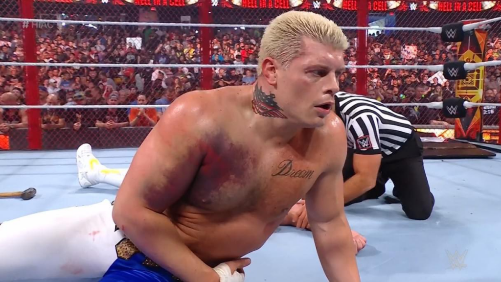 Cody Rhodes derrota a Seth Rollins en WWE Hell in a Cell 2022