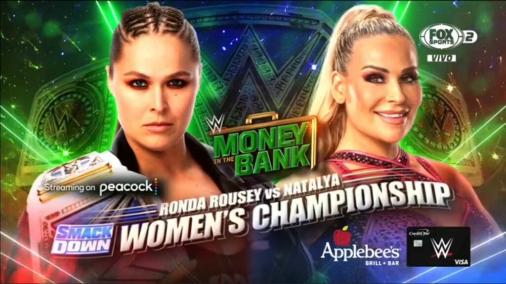 Ronda Rousey defenderá el Campeonato Femenino de SmackDown ante Natalya en Money in the Bank 2022