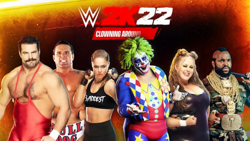 WWE 2K22 estrena su cuarto DLC Clowning Around Pack: conoce todos los detalles