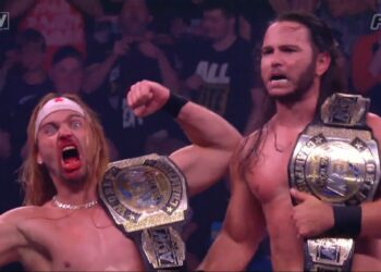 The Young Bucks ganan los Campeonatos Mundiales por Parejas de AEW en una Ladder match