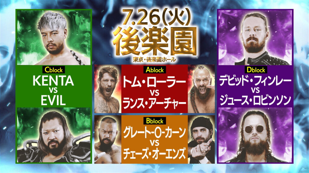 Resultados NJPW G1 Climax 32 (día 6)