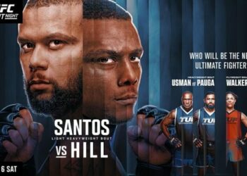 Cartelera UFC Vegas 59: Santos vs. Hill