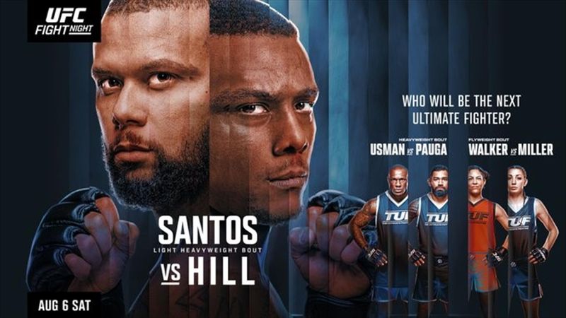 Cartelera UFC Vegas 59: Santos vs. Hill